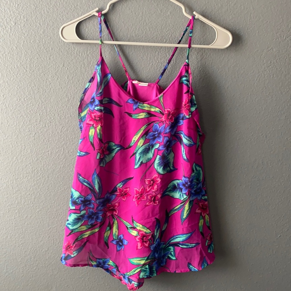 RacerBack Chiffon Tank